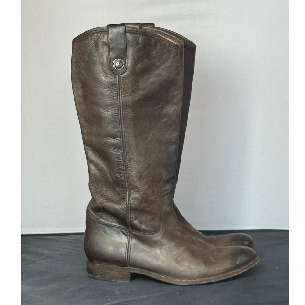 Frye Melissa Button Tall Equestrian Riding Boots Women's 9.5B